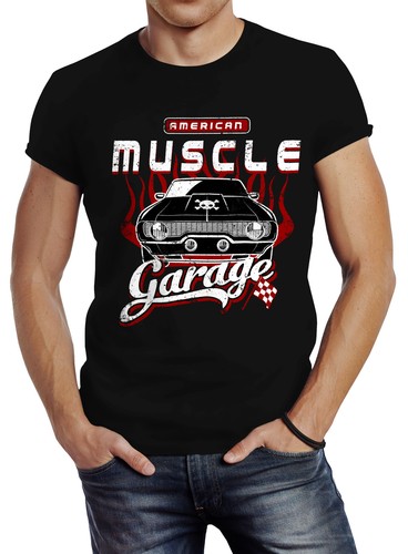Herren shirt american muscle - herren,