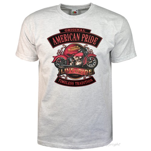 Retro bikermotiv shirt - retro, t-shirt